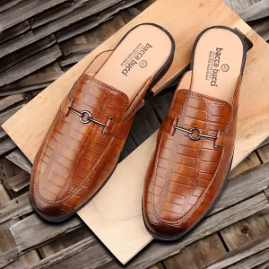 Bacca Bucci Herren NOVA Pantoffeln Clogs mit offener Ferse und bequemen Memory-Einlegesohlen