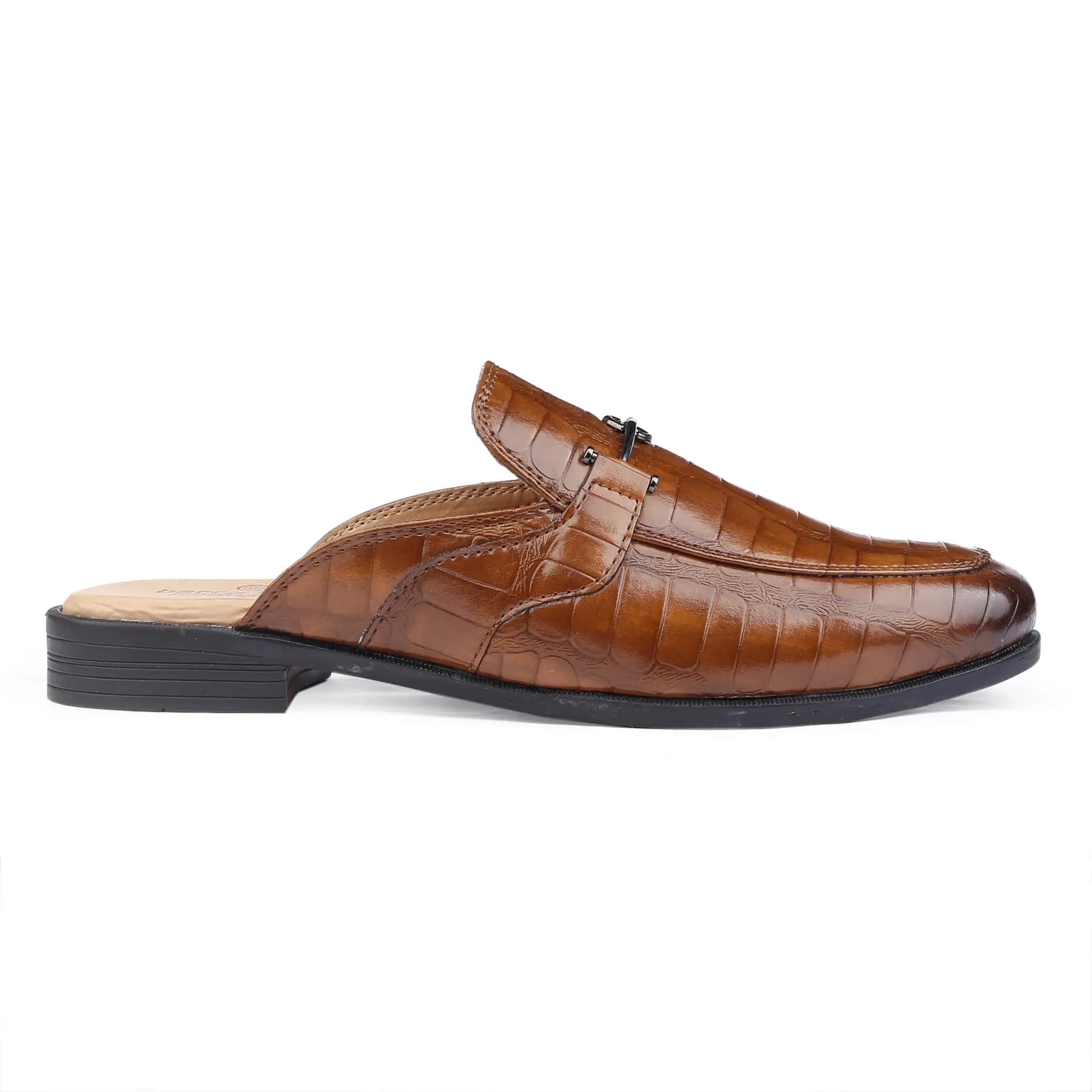 Bacca Bucci Herren NOVA Pantoffeln Clogs mit offener Ferse und bequemen Memory-Einlegesohlen