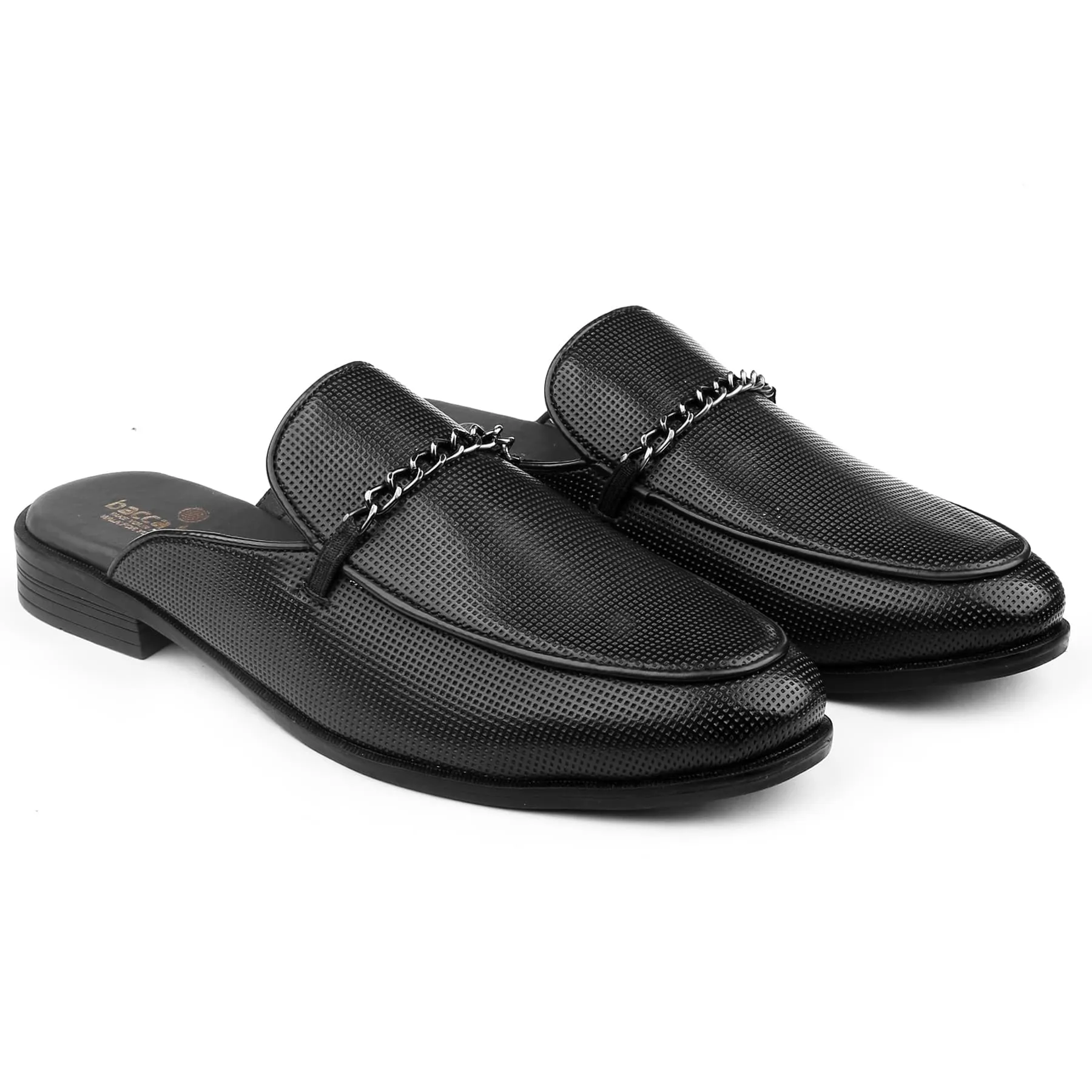 Bacca Bucci MAROKKO Mules Clogs Pantoffeln mit offener Ferse und bequemen Memory-Einlegesohlen