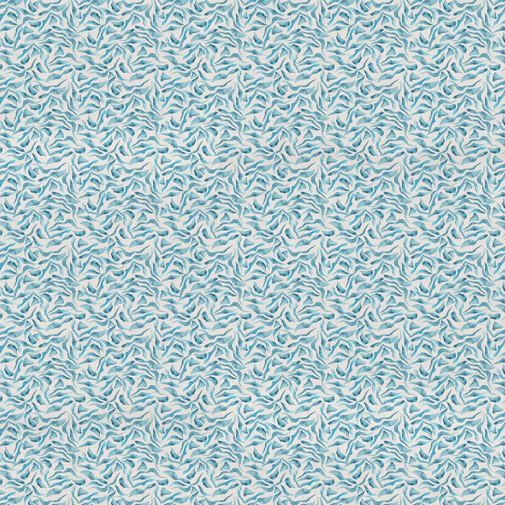 Balaya Printed Cotton Fabric (By The Metre) Glacier