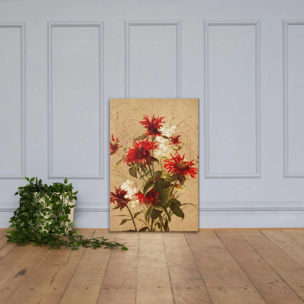 Balsam and Spiraea - canvas