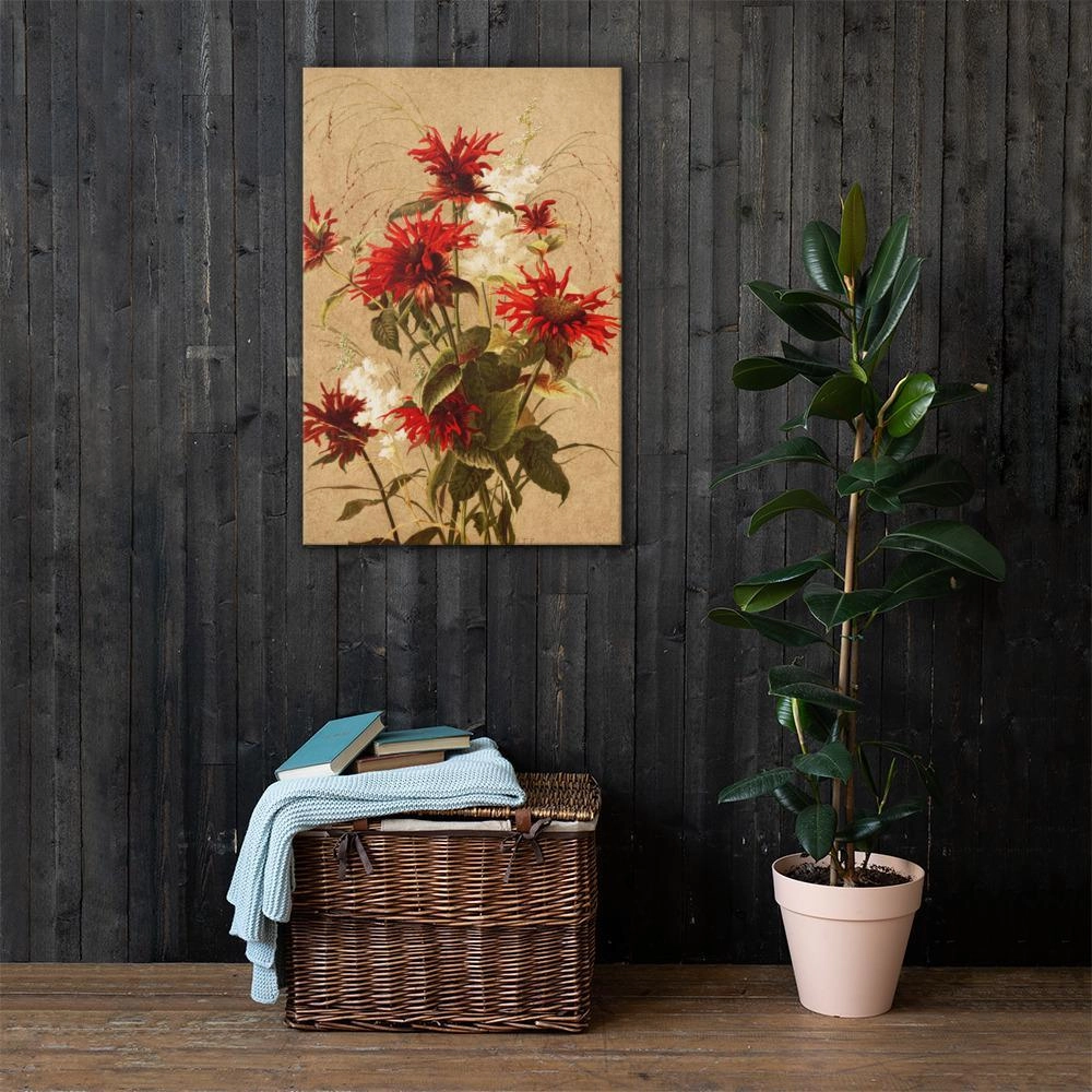 Balsam and Spiraea - canvas