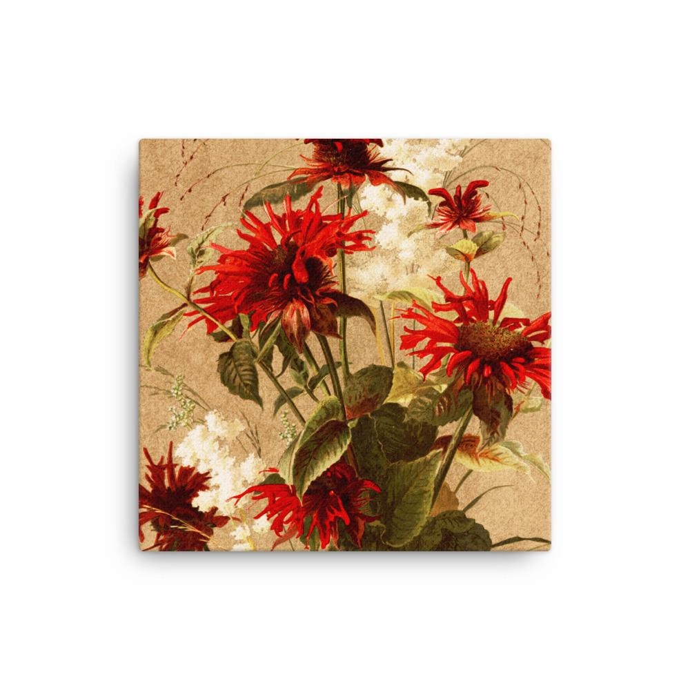 Balsam and Spiraea - canvas