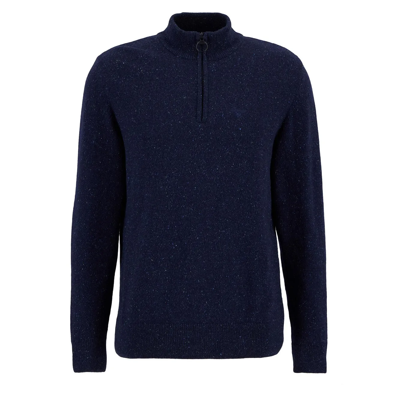 Barbour Essential Tisbury Halbzip-Pullover Marineblau