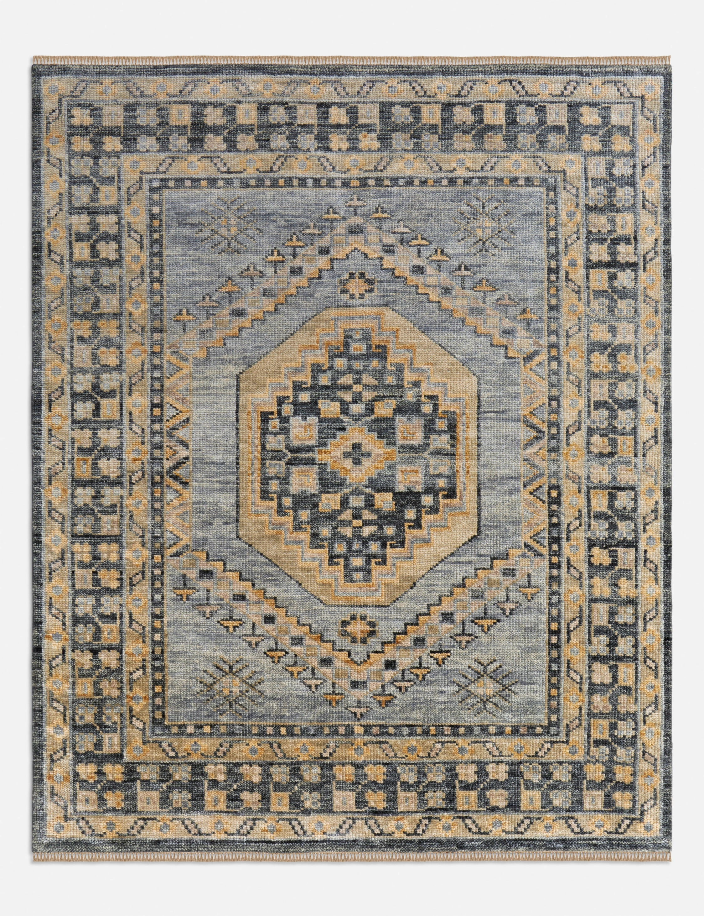 Barraza Hand-Knotted Wool Rug trendy fashion rug