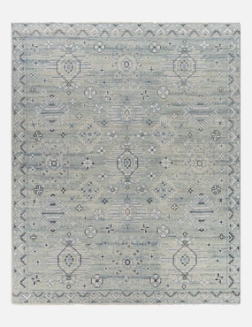 Barrish Hand-Knotted Wool-Blend Rug trendy fashion rug