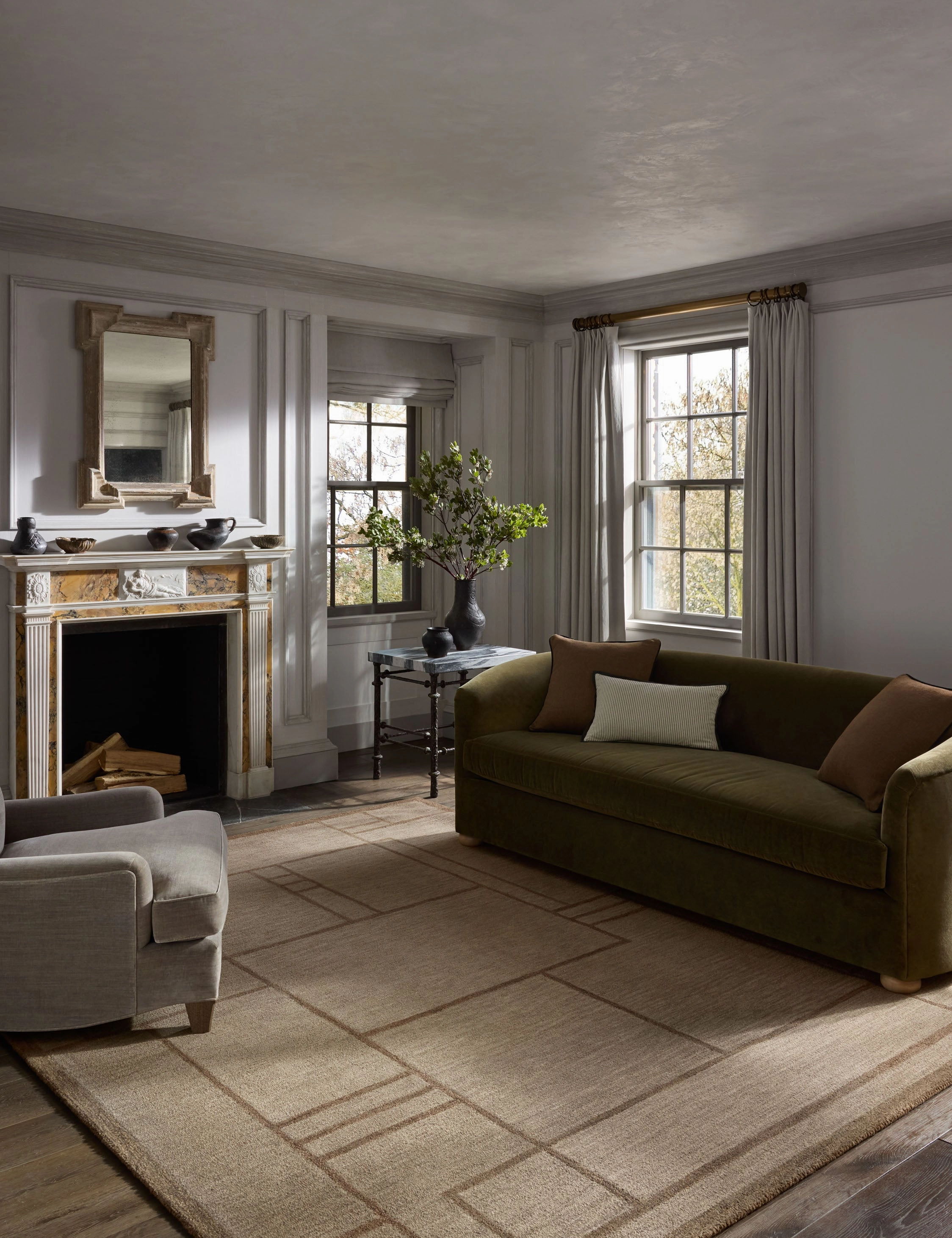 Barrow Hand-Tufted Wool-Blend Rug by Jeremiah Brent x Loloi