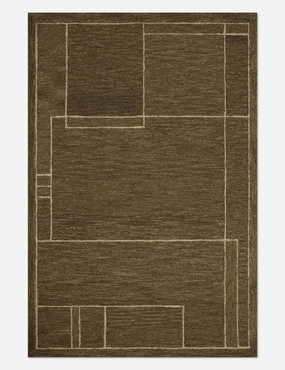 Barrow Hand-Tufted Wool-Blend Rug by Jeremiah Brent x Loloi trendy fashion rug