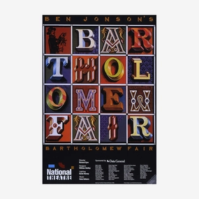 Bartholomew Fair 1988 Print aesthetic poster wallpaper