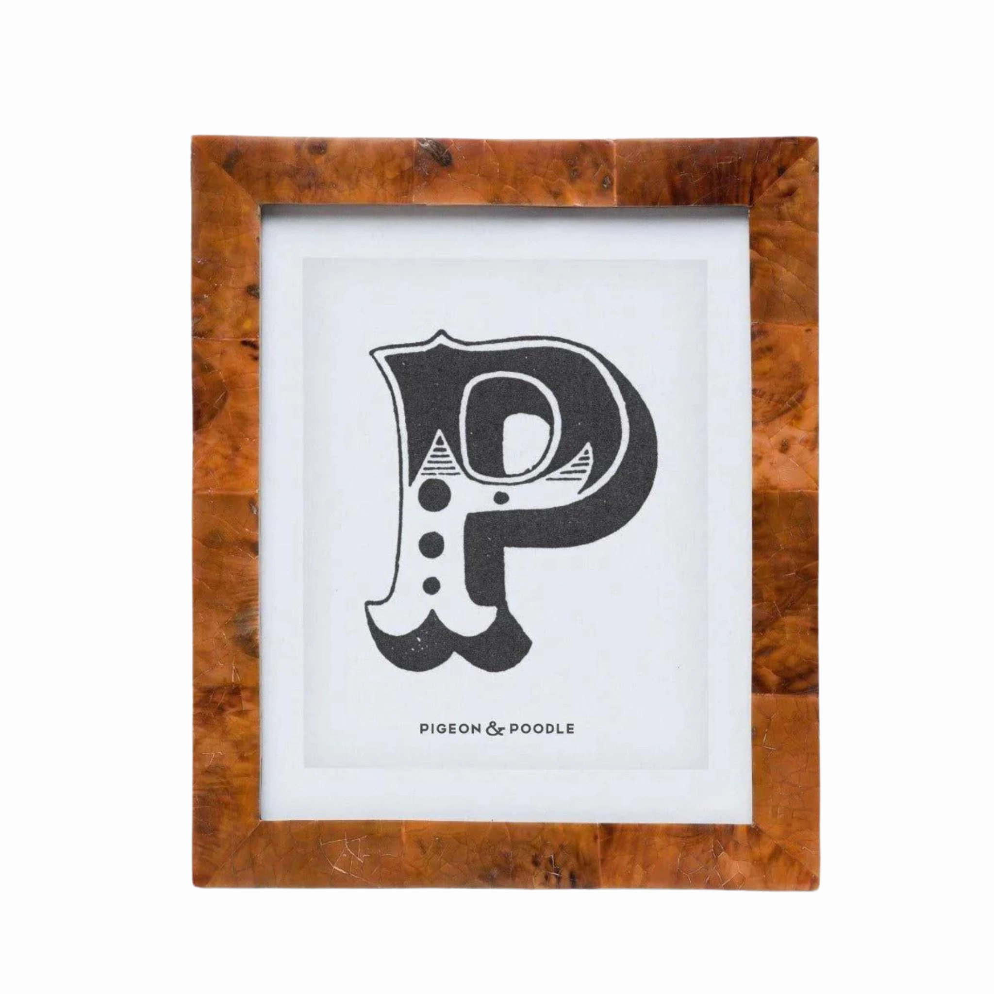 Basel Caramel Tortoise Shell Picture Frame Collection