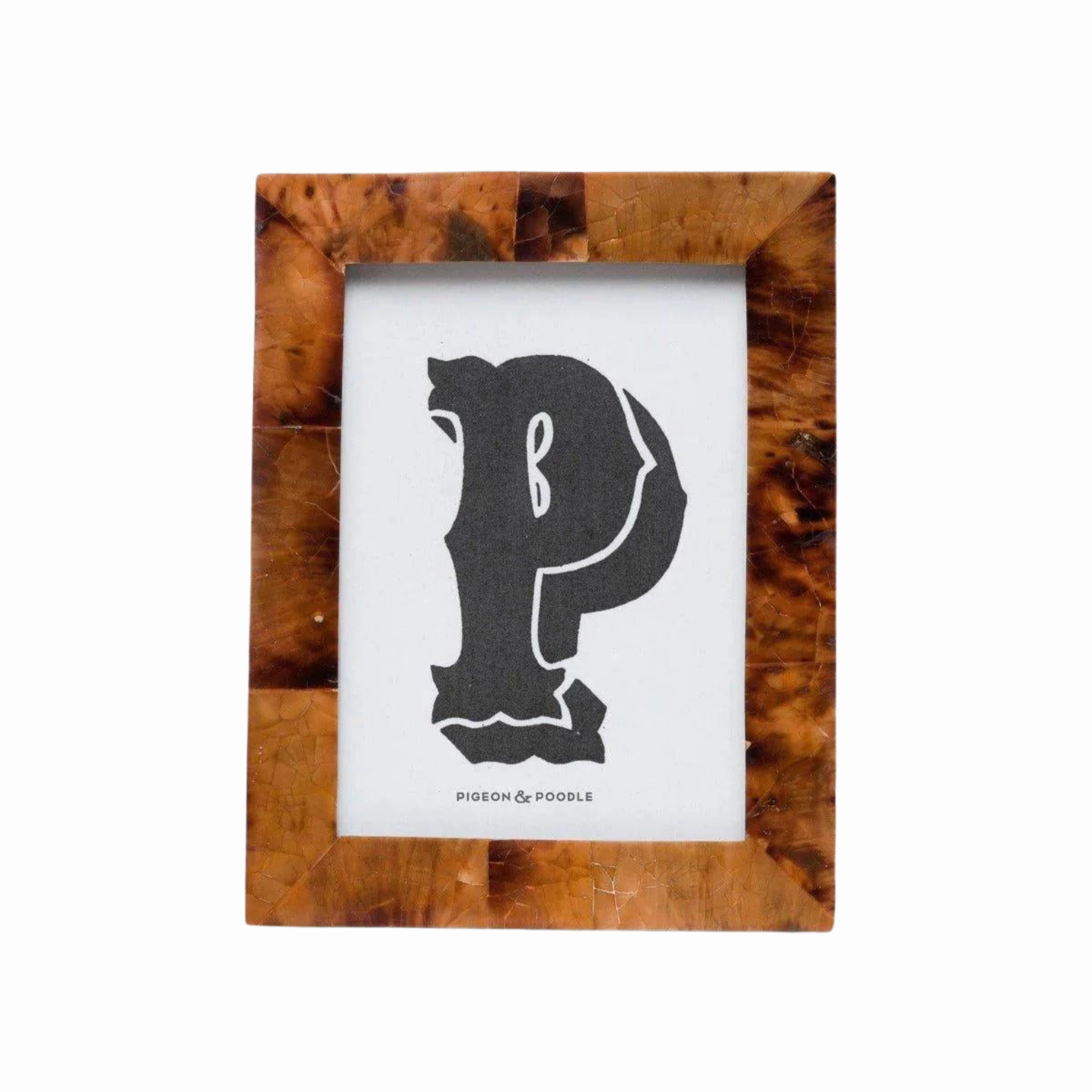 Basel Caramel Tortoise Shell Picture Frame Collection