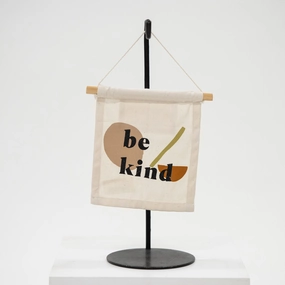 Be Kind - Canvas Wall Sign dreamcatcher wall hanging