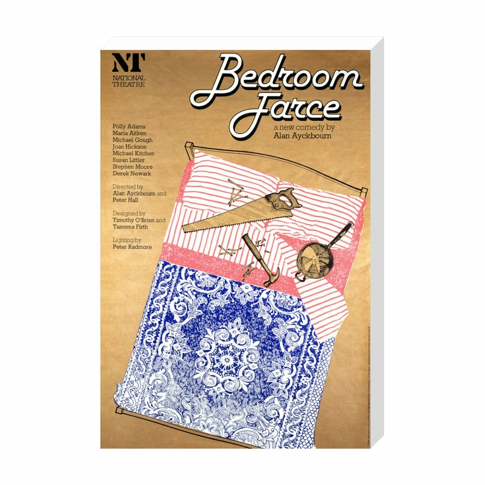 Bedroom Farce 1977 Print
