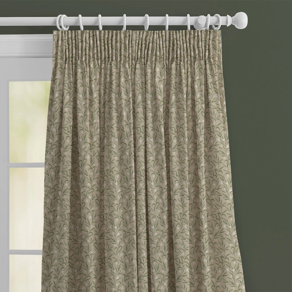 Bell Meadow Printed Cotton Fabric Hazel