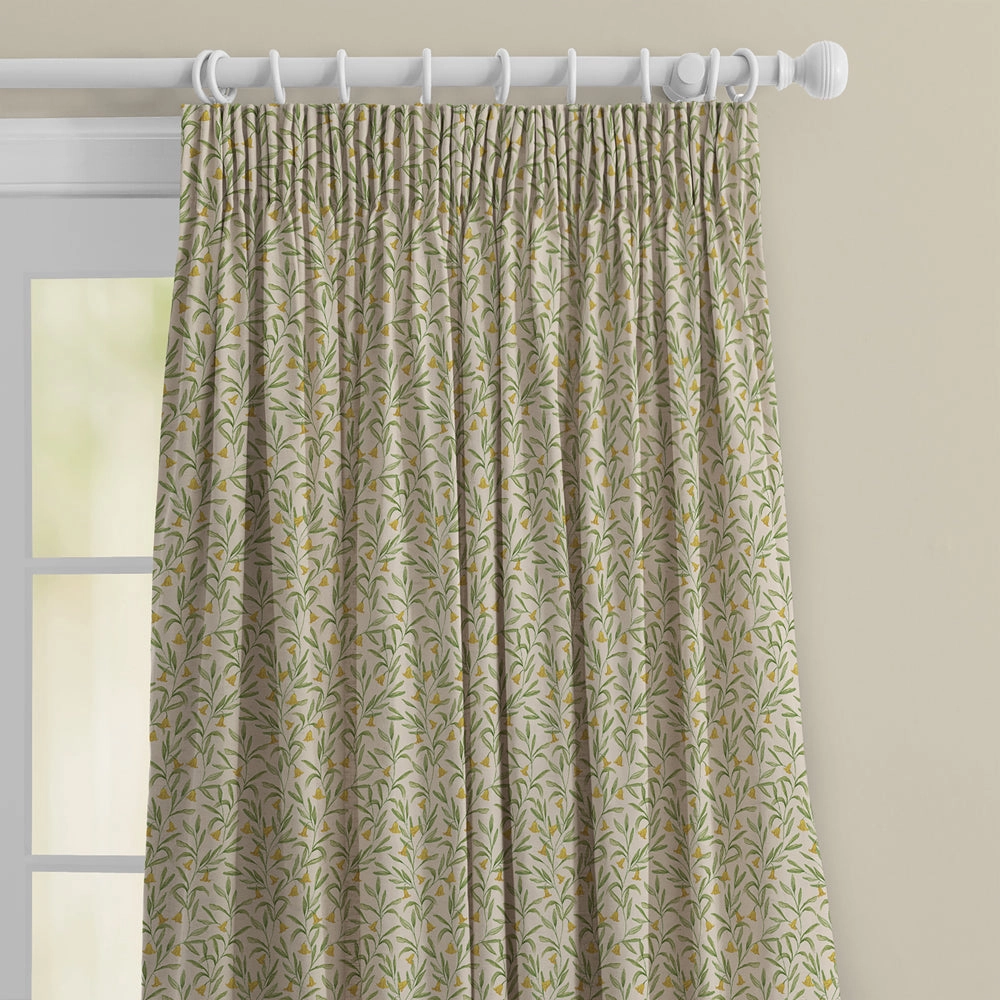 Bell Meadow Printed Cotton Fabric Honey