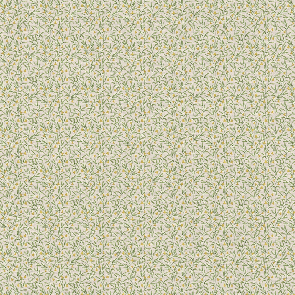 Bell Meadow Printed Cotton Fabric Honey