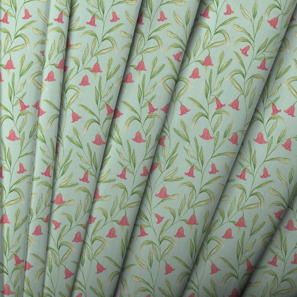 Bell Meadow Printed Cotton Fabric Oasis