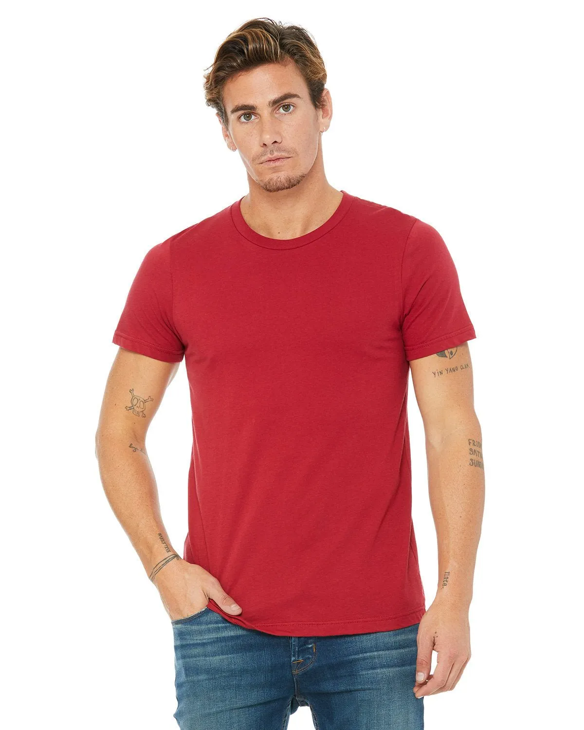 Bella   Canvas 3001C Unisex-Jersey-T-Shirt
