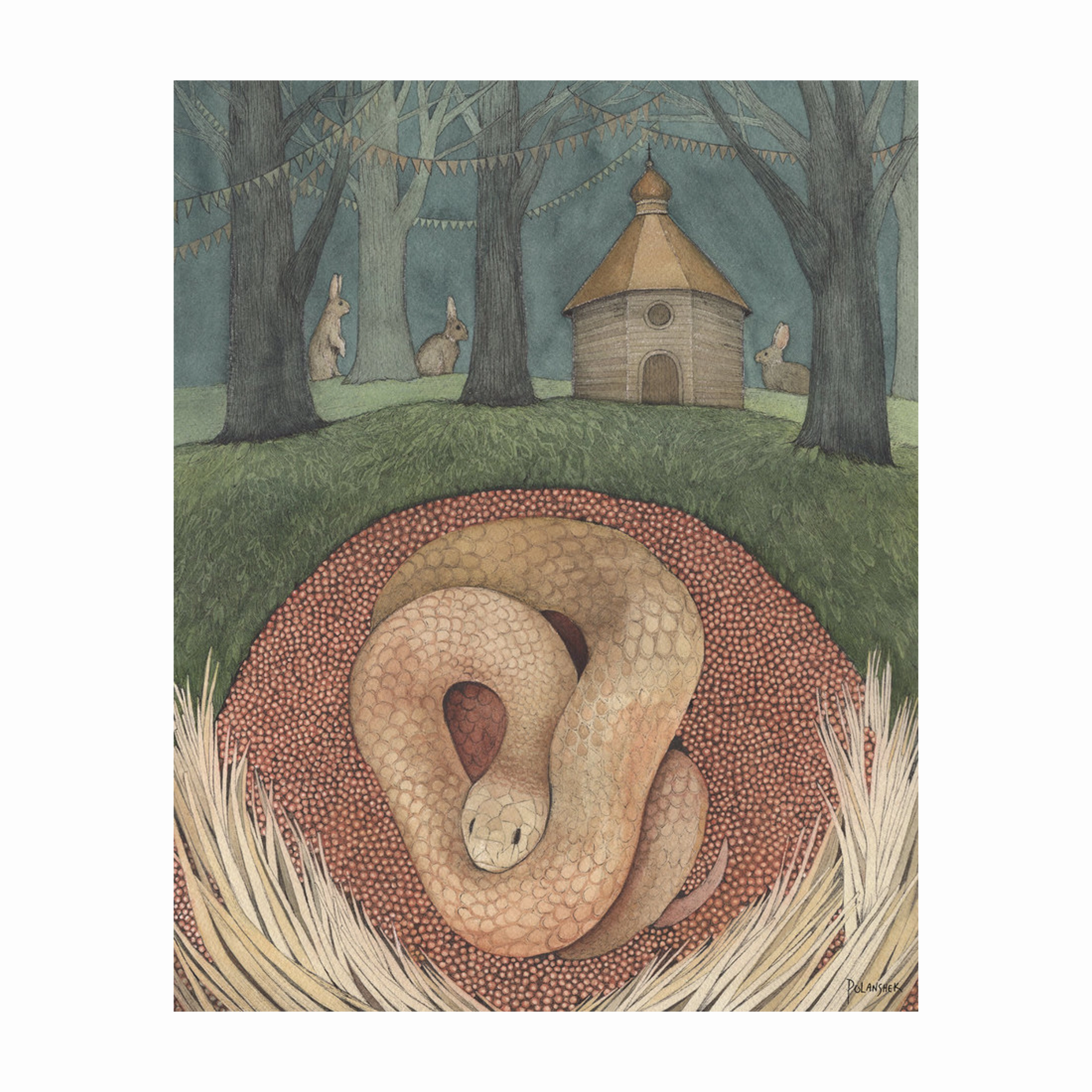 Beneath Art Print framed wall decor