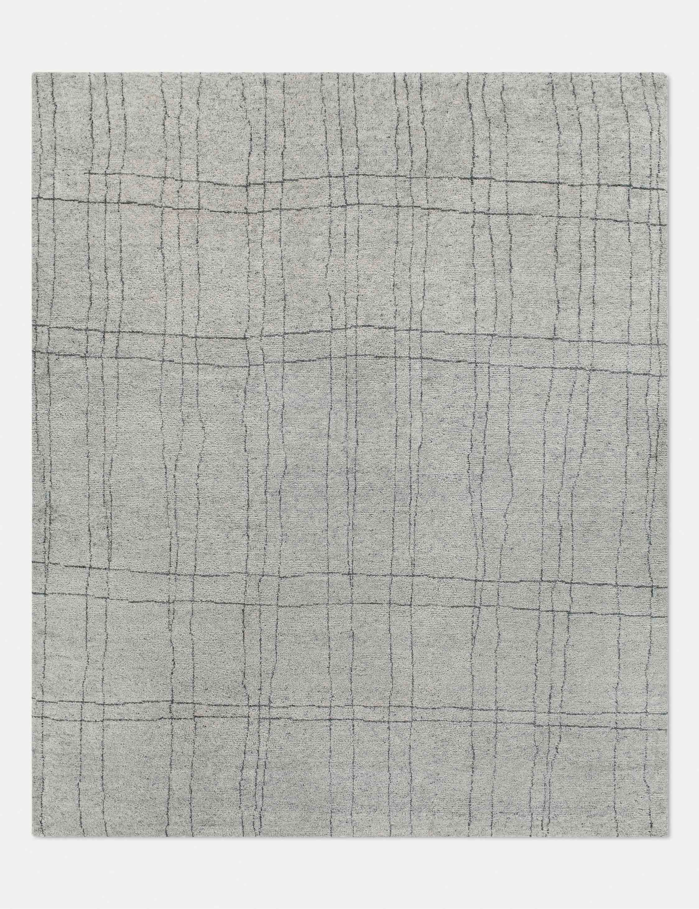 Benesh Hand-Knotted Wool-Blend Morrocan Style Rug trendy fashion rug