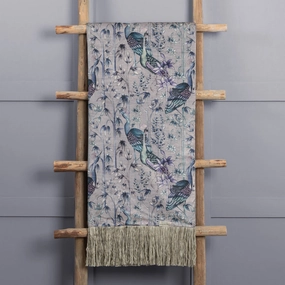 Bennu Printed Throw Willow patterned fashion rug  