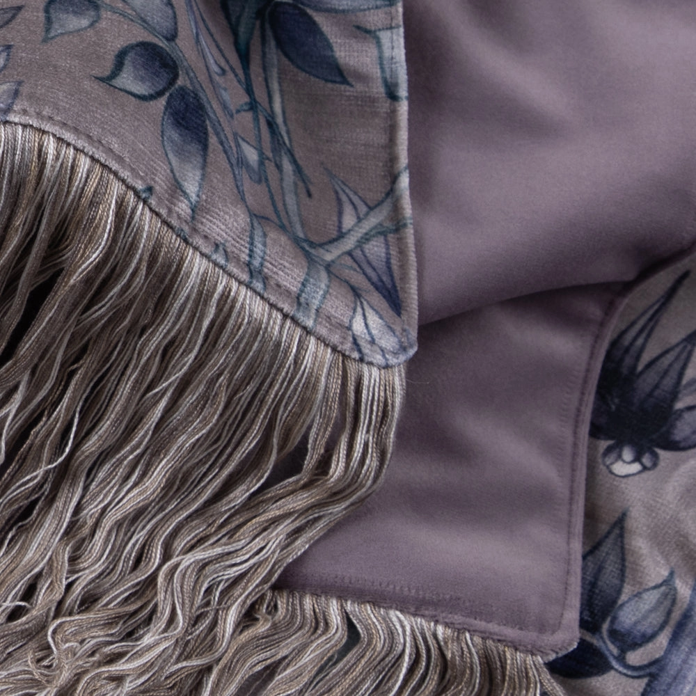 Bennu Printed Throw Willow