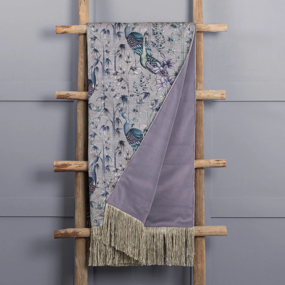 Bennu Printed Throw Willow