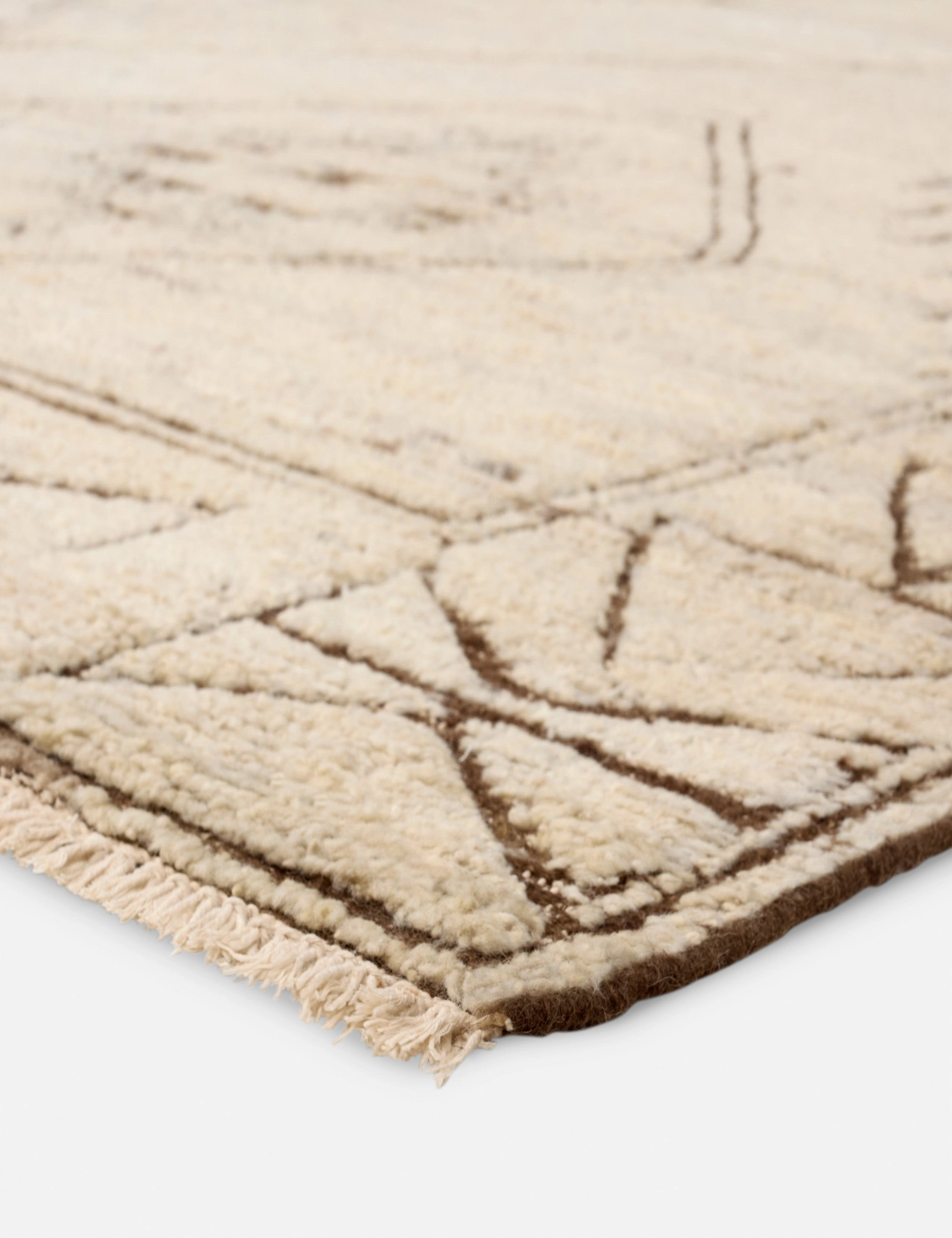 Bethia Hand-Knotted Wool Moroccan-Style Rug