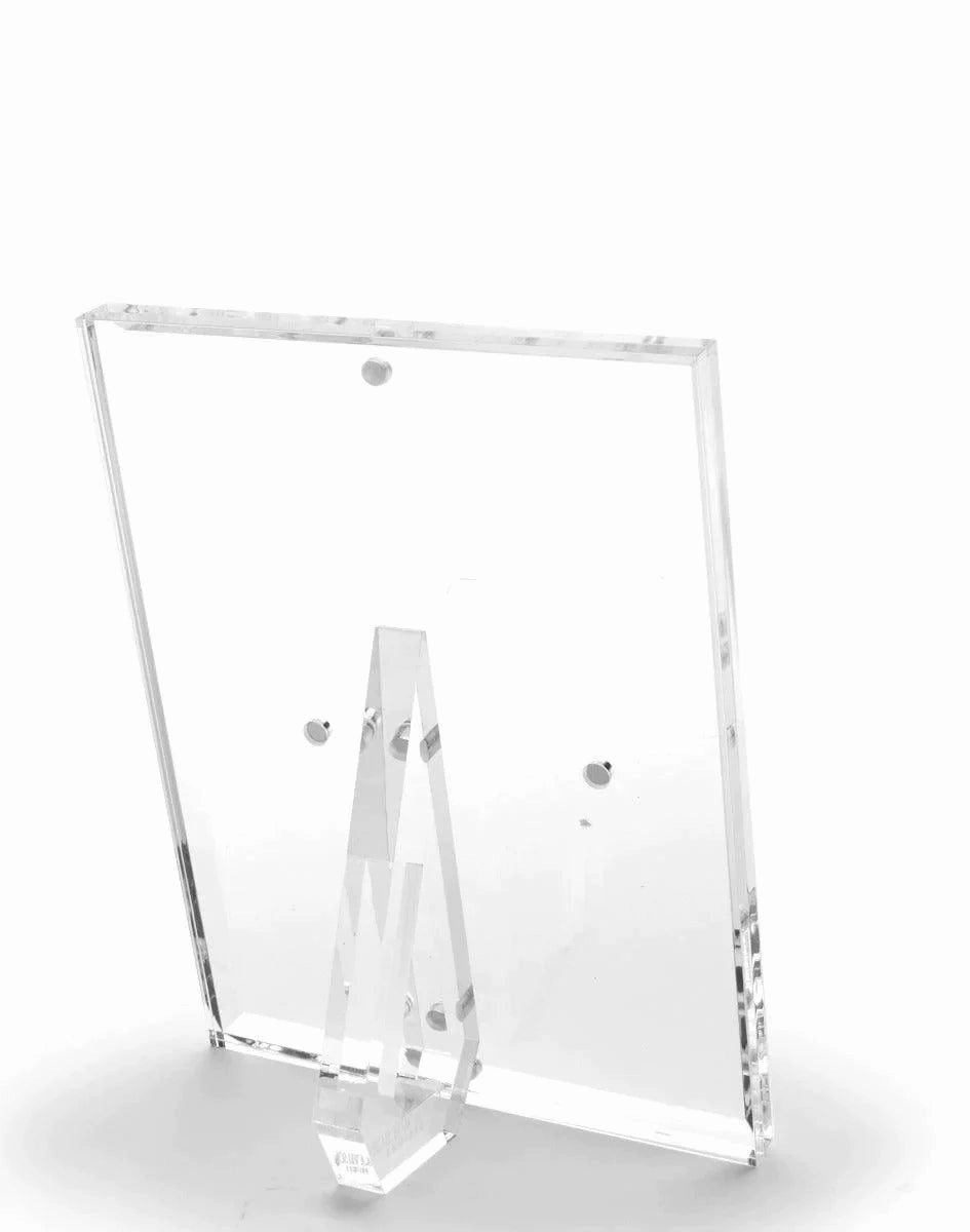 Beveled Clear Acrylic Floater Picture Frame for 4x6 Photo