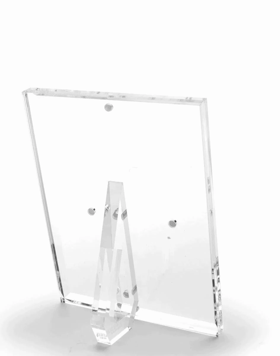 Beveled Clear Acrylic Floater Picture Frame for 5x7 Photo