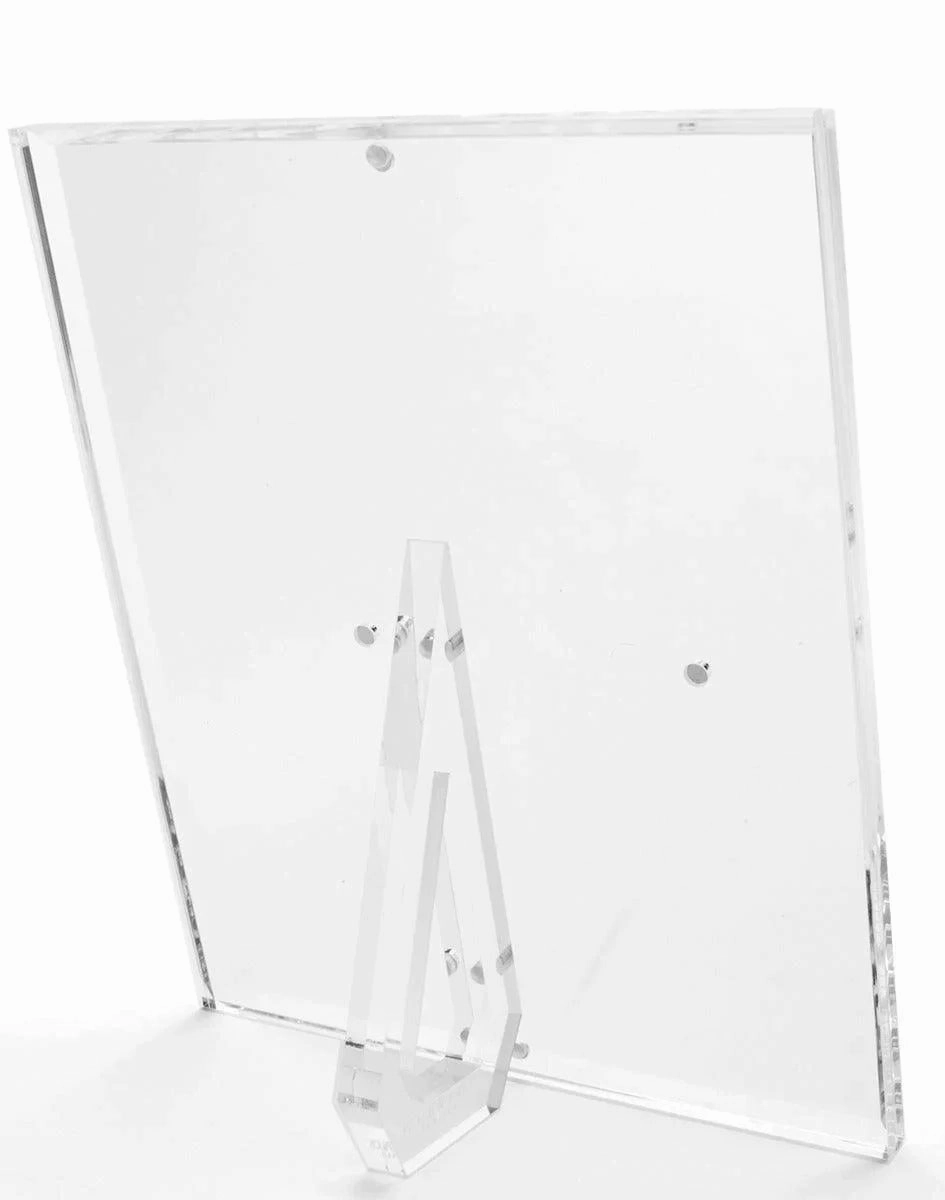 Beveled Clear Acrylic Floater Picture Frame for 8x10 Photo