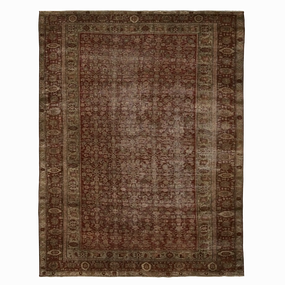 Bidgar C.1910 minimalist everyday rug