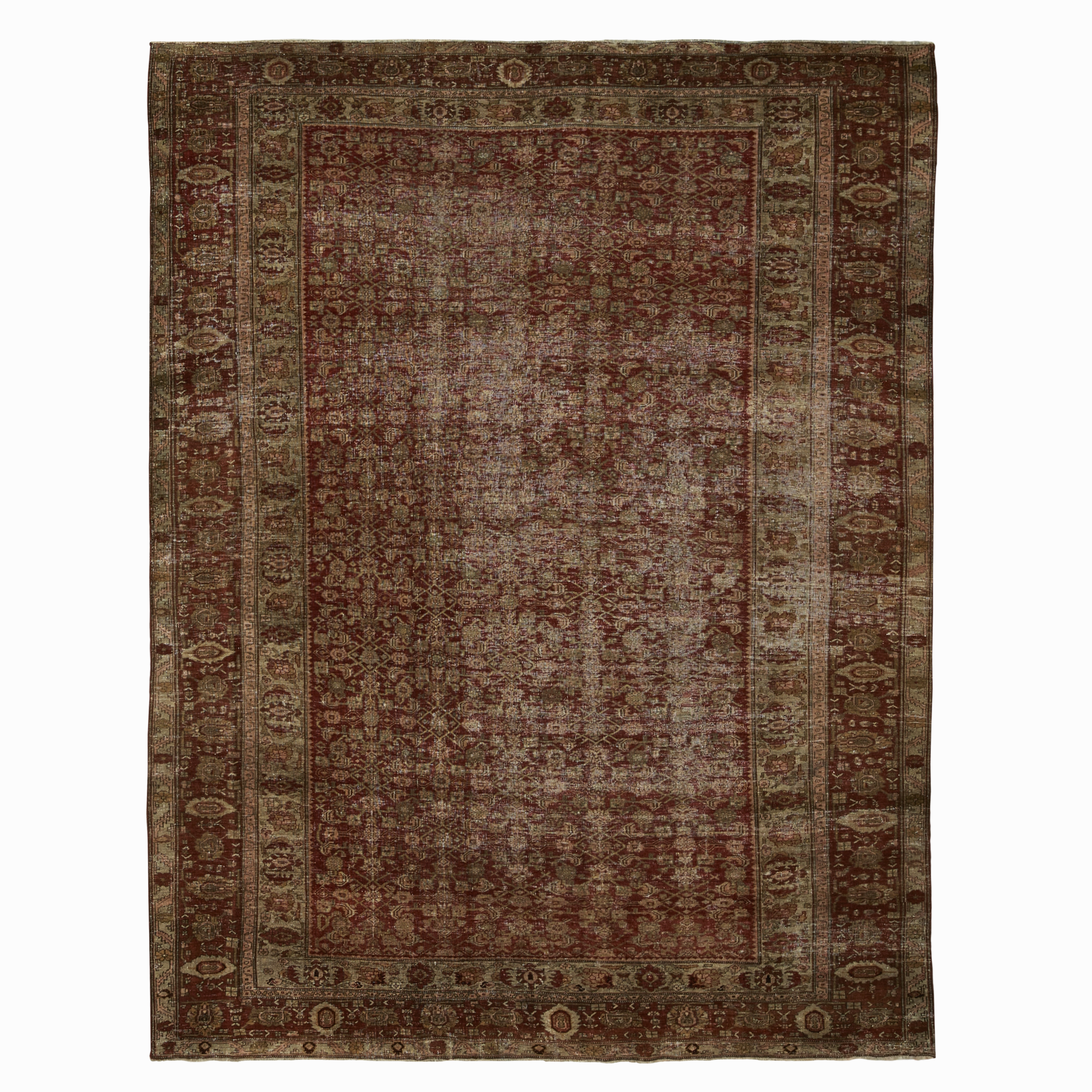 Bidgar C.1910 minimalist everyday rug