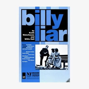 Billy Liar 1992 Print aesthetic poster wallpaper