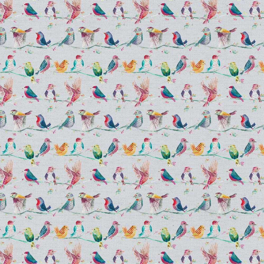 Birdy Branch Printed Cotton Fabric (By The Metre) Blossom