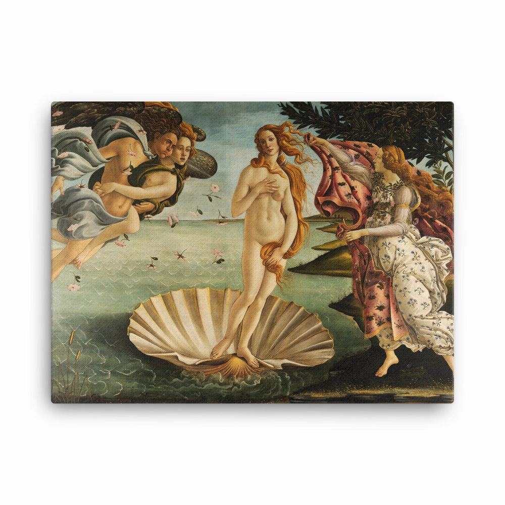 Birth of Venus, Sandro Botticelli - Leinwand