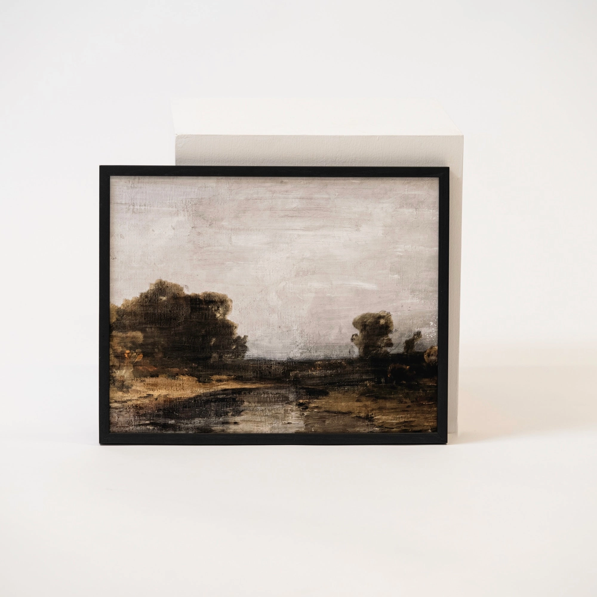 Black Oak Wall Frame framed wall decor