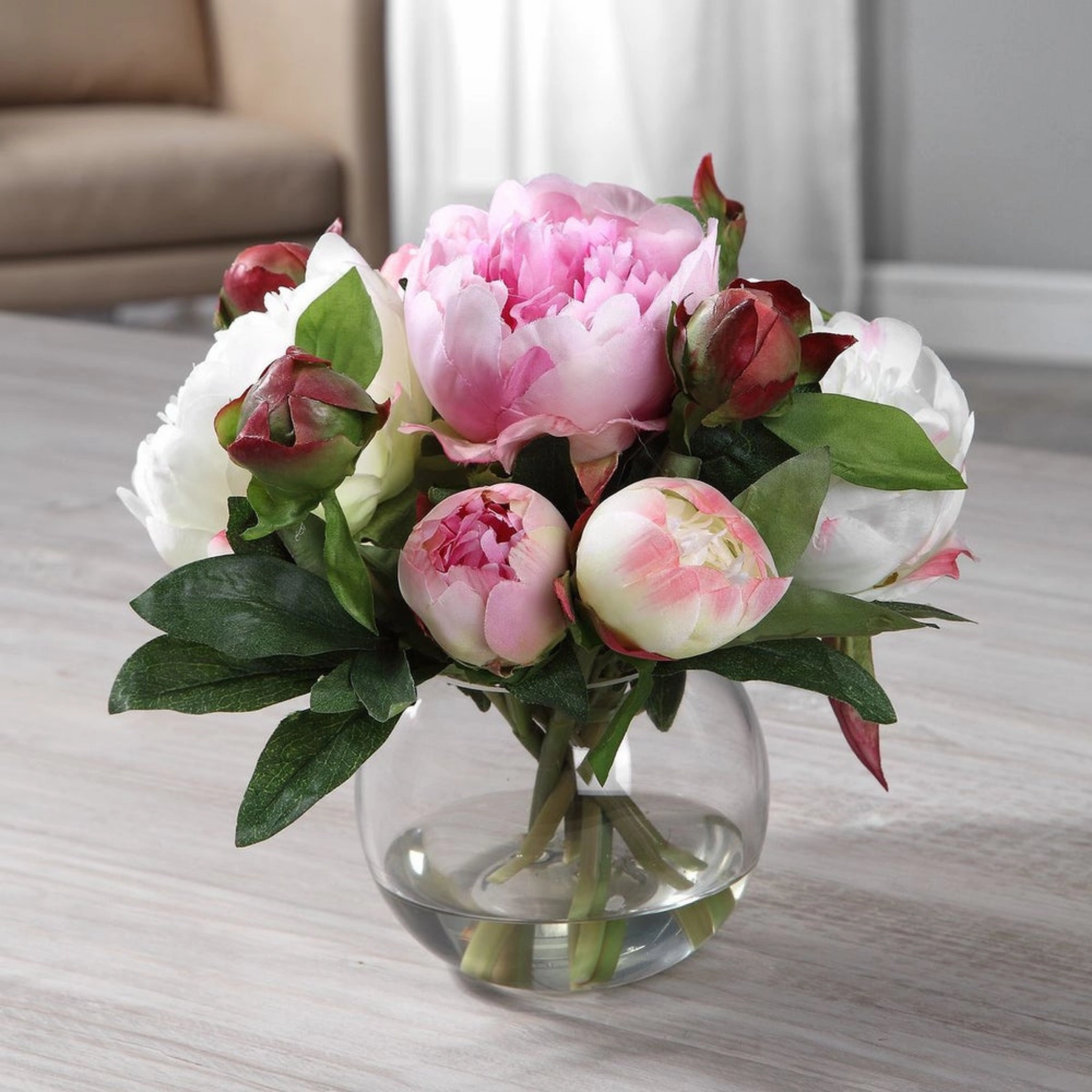 Blaire Faux Peony Bouquet