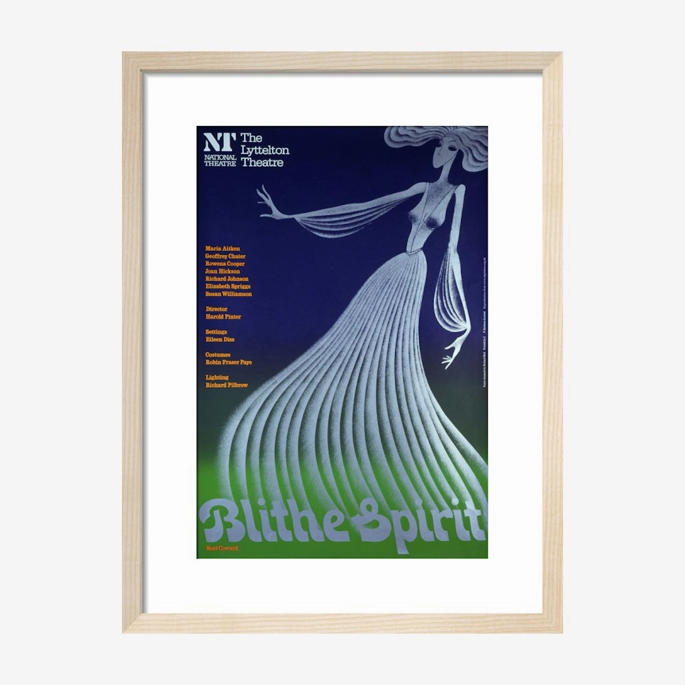 Blithe Spirit 1976 Print