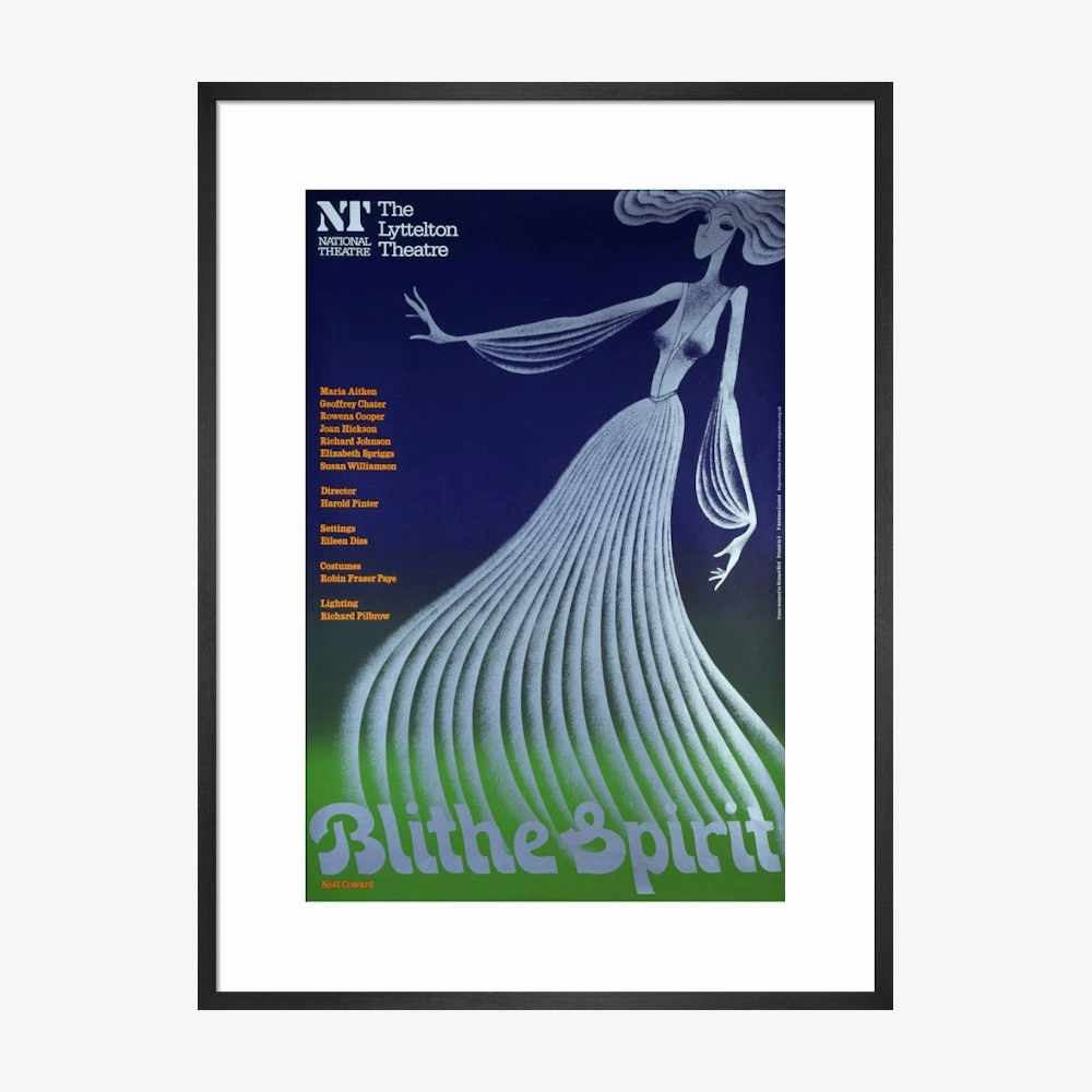 Blithe Spirit 1976 Print