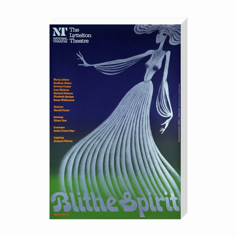 Blithe Spirit 1976 Print