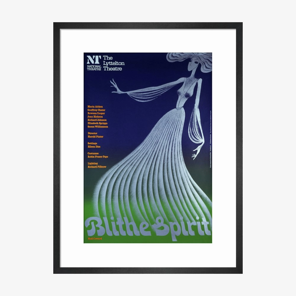 Blithe Spirit 1976 Print