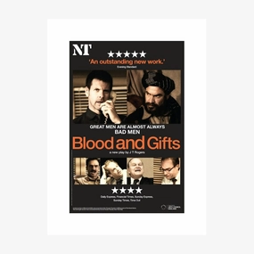 Blood and Gifts 2010 Print aesthetic poster wallpaper