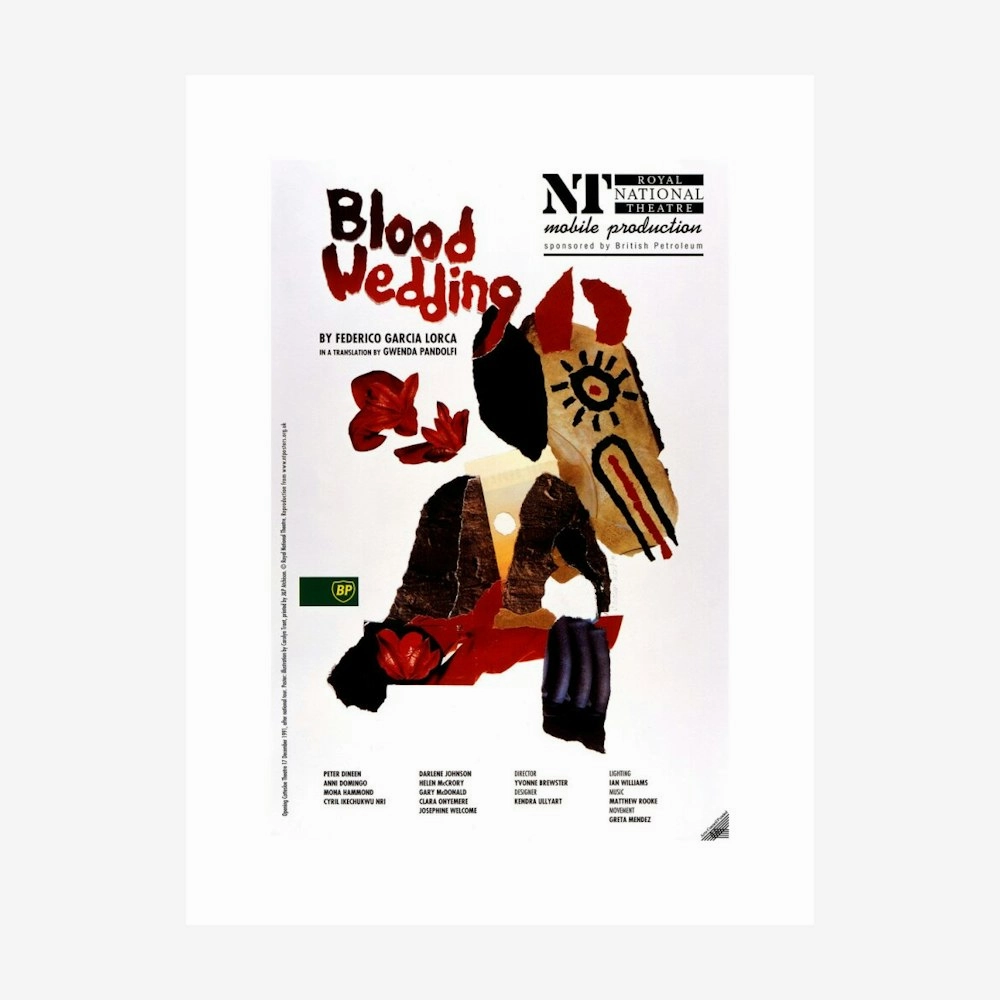 Blood Wedding 1991 Print