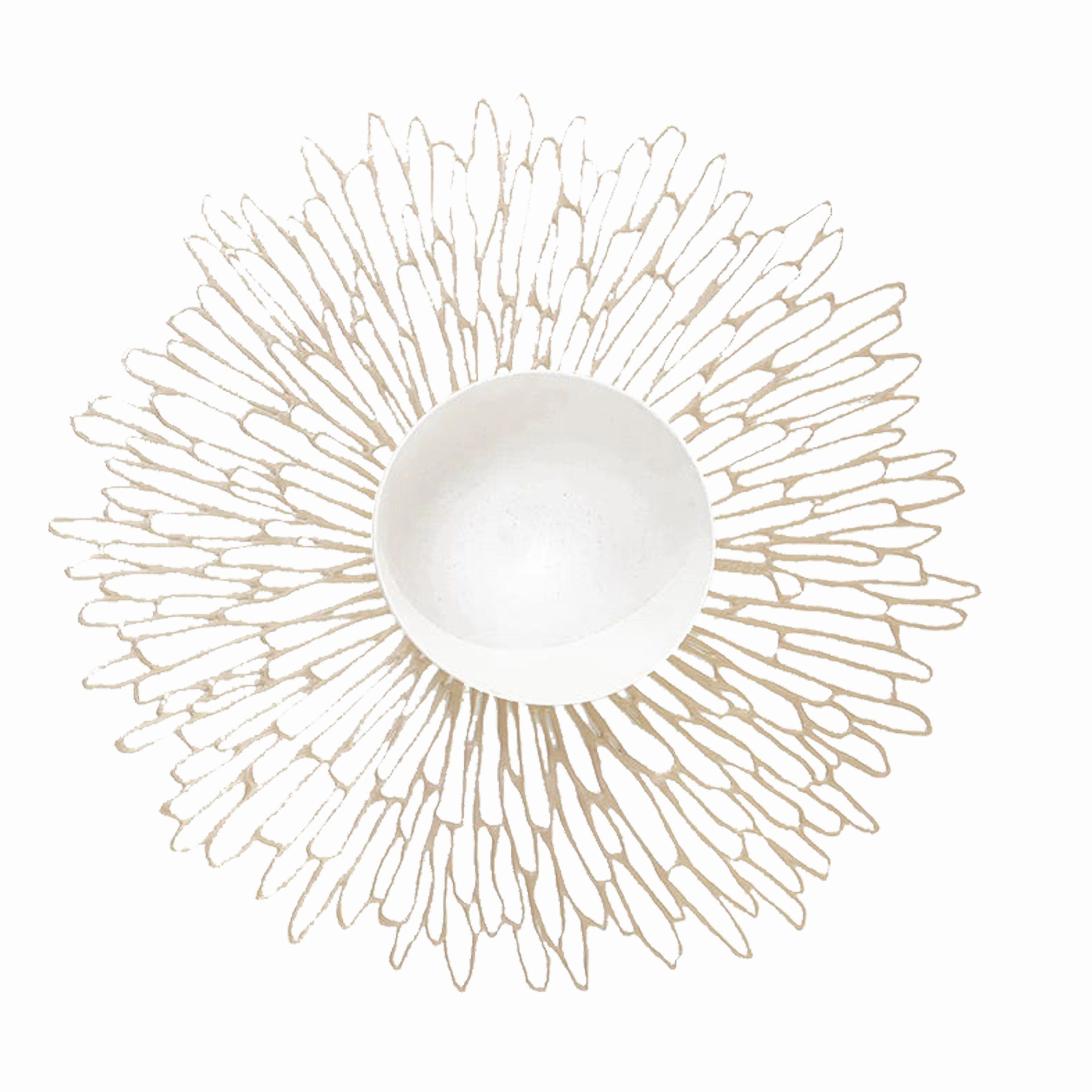 Bloom Round Placemat elegant wall decor