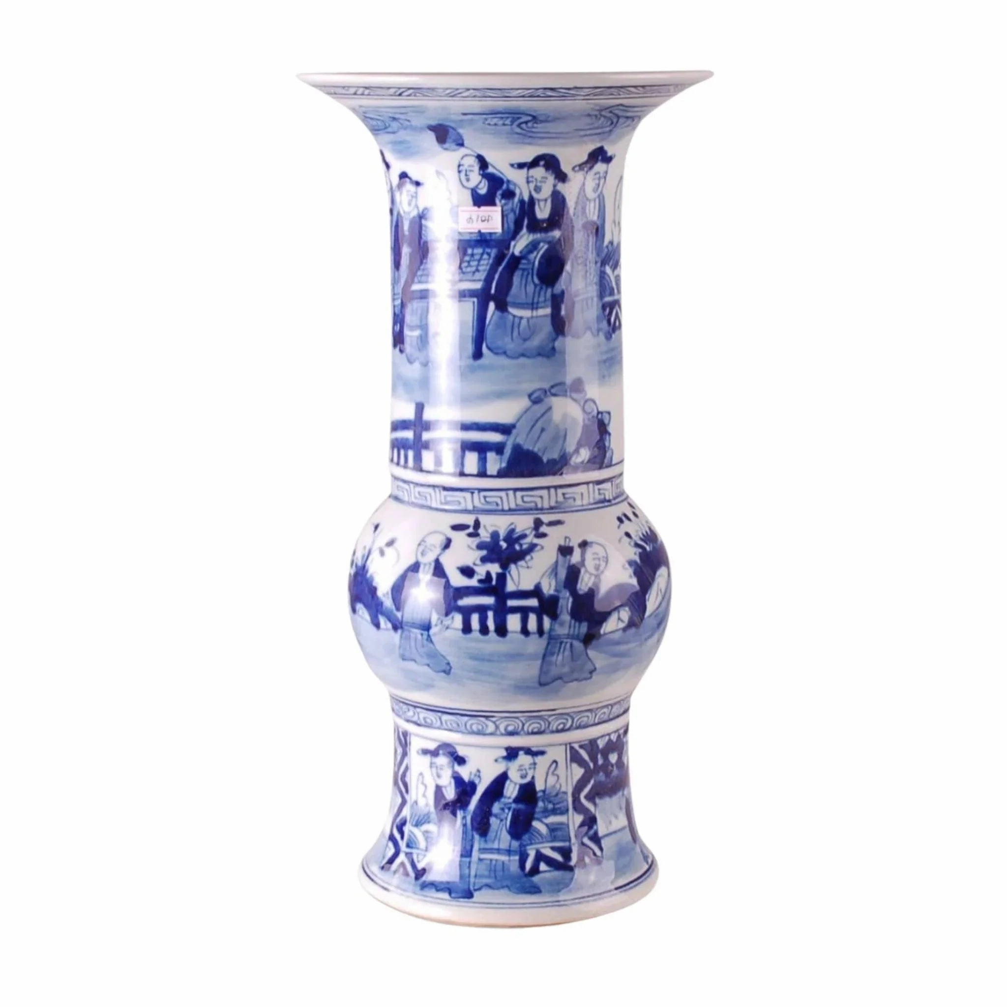 Blue & White Beaker Porcelain Vase home display ornament