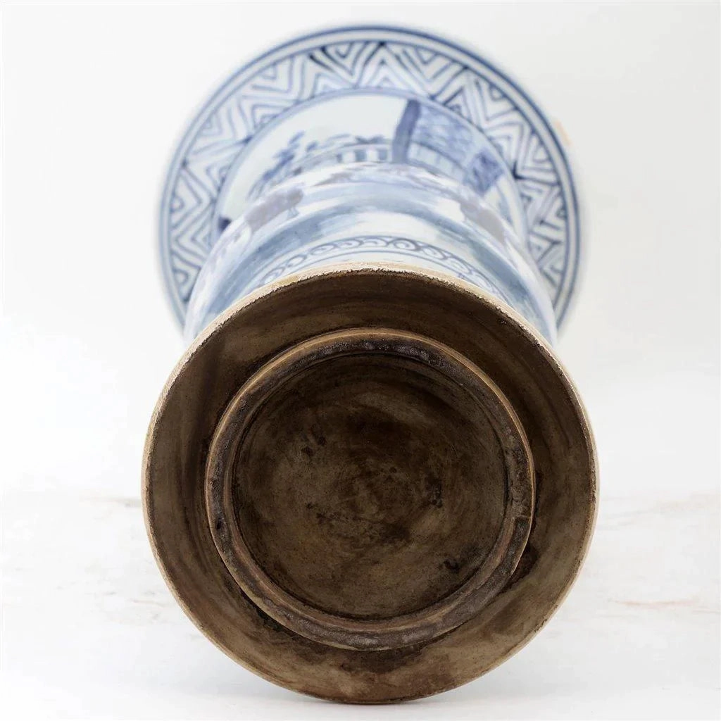 Blue and White Classic Porcelain Vase