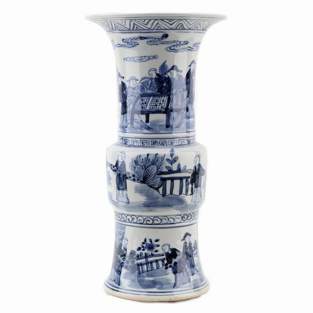 Blue and White Classic Porcelain Vase home display ornament