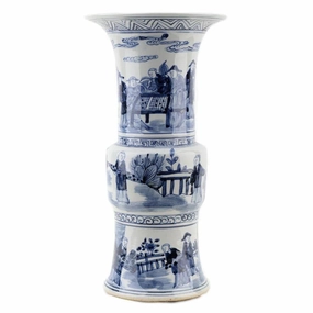 Blue and White Classic Porcelain Vase home display ornament