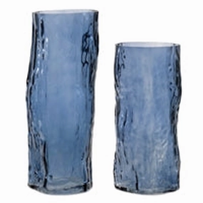 Blue Glass Vase ( Multiple Sizes) interior room decor